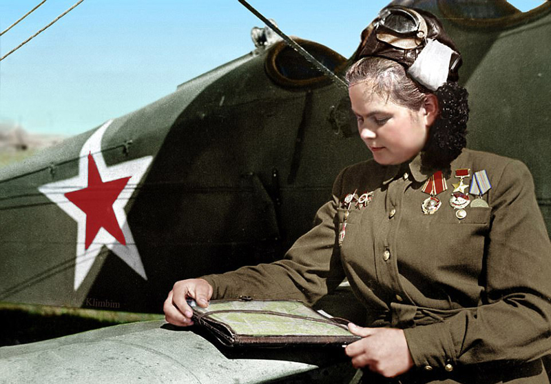 Las valientes pilotos de la URSS durante la II Guerra Mundial7
