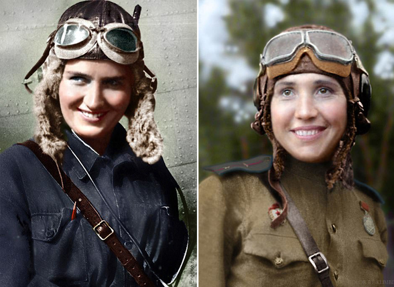 Las valientes pilotos de la URSS durante la II Guerra Mundial2
