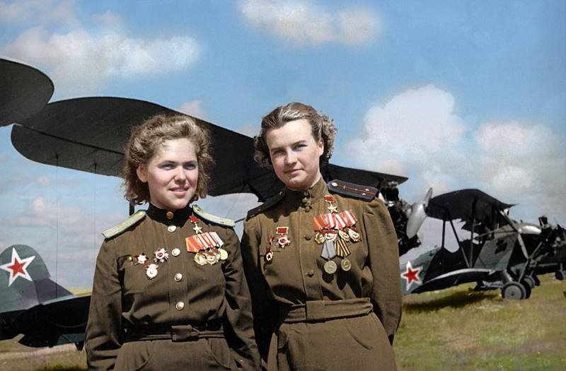 Las valientes pilotos de la URSS durante la II Guerra Mundial8