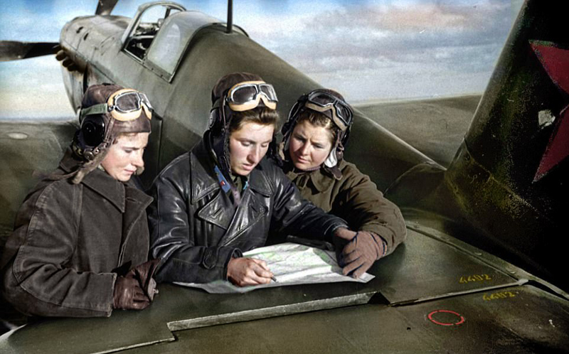 Las valientes pilotos de la URSS durante la II Guerra Mundial9