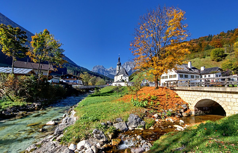 Fotos hermosos del paisaje de Ramsau bei Berchtesgaden