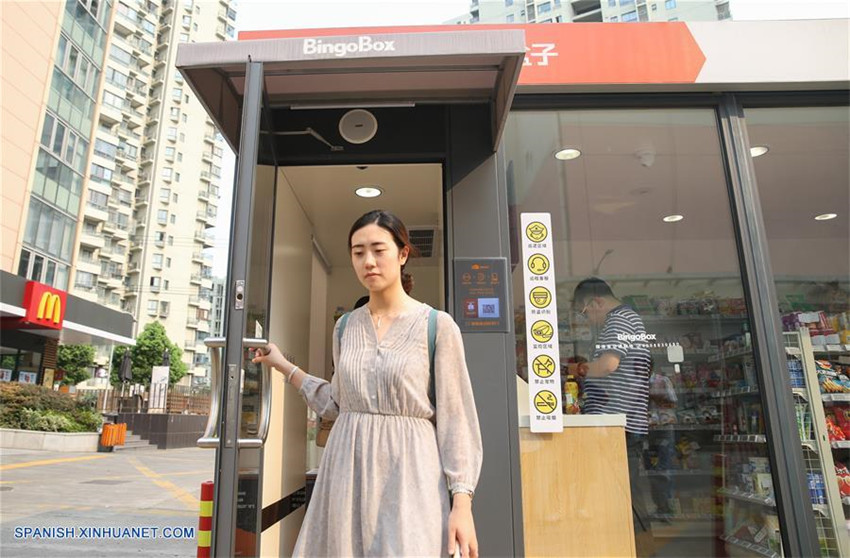 Tienda sin cajero en Shanghai