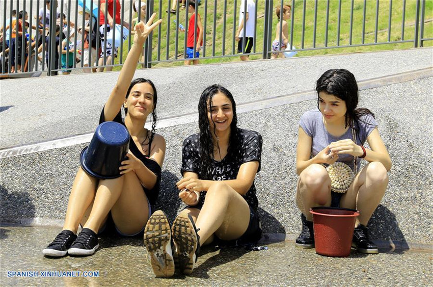 Armenia: Festival Acuático Vardavar en Yerevan