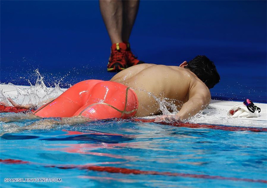 Natación: Sun Yang de China obtiene primer título en 200m estilo libre en Campeonato Mundial
