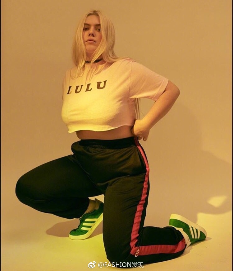 Lulu Bonfils, una modelo de talla grande