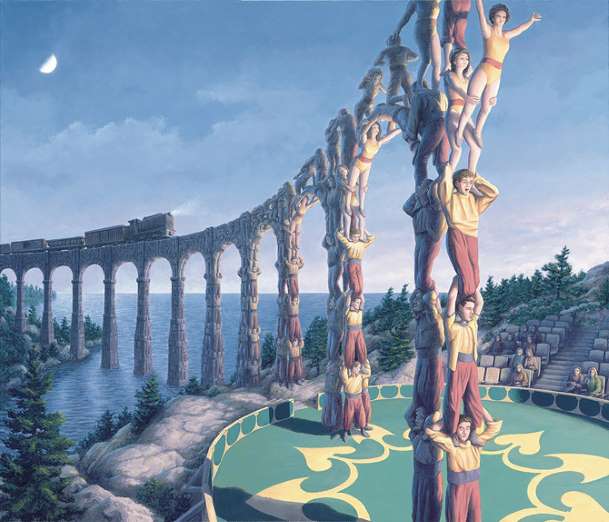 Las ilusiones ópticas de Rob Gonsalves2