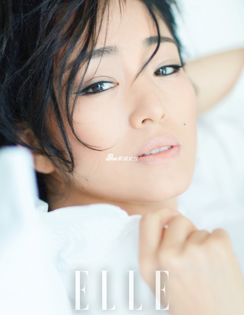 Famosa actriz china Gong Li posa para ELLE4