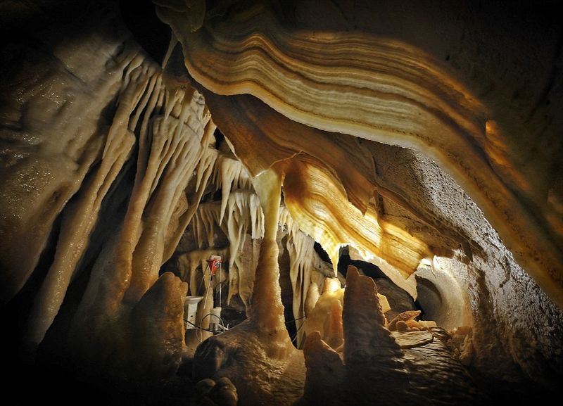 Las increibles cuevas de Obir Tropfsteinh