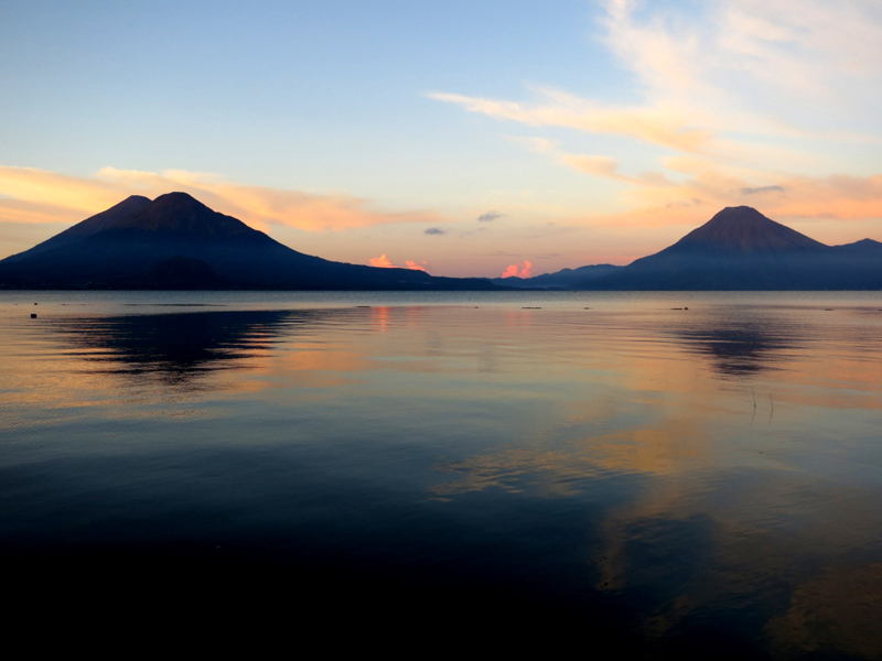 Paisajes increíbles del Lago Atitlán