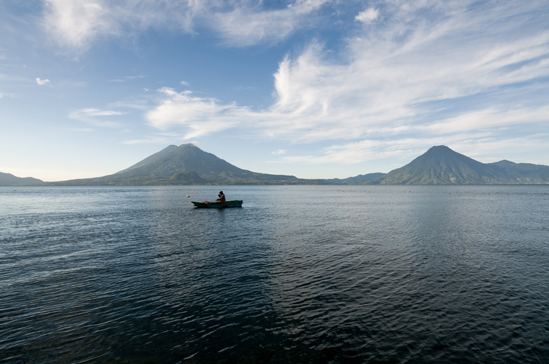 Paisajes increíbles del Lago Atitlán