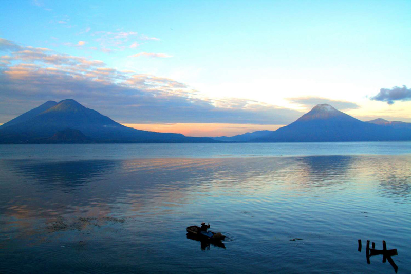 Paisajes increíbles del Lago Atitlán