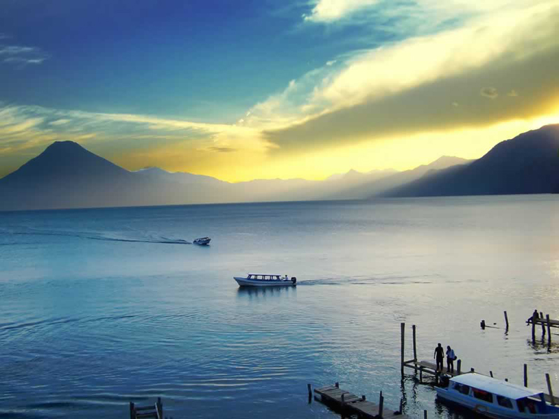 Paisajes increíbles del Lago Atitlán