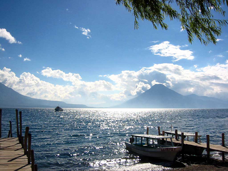 Paisajes increíbles del Lago Atitlán