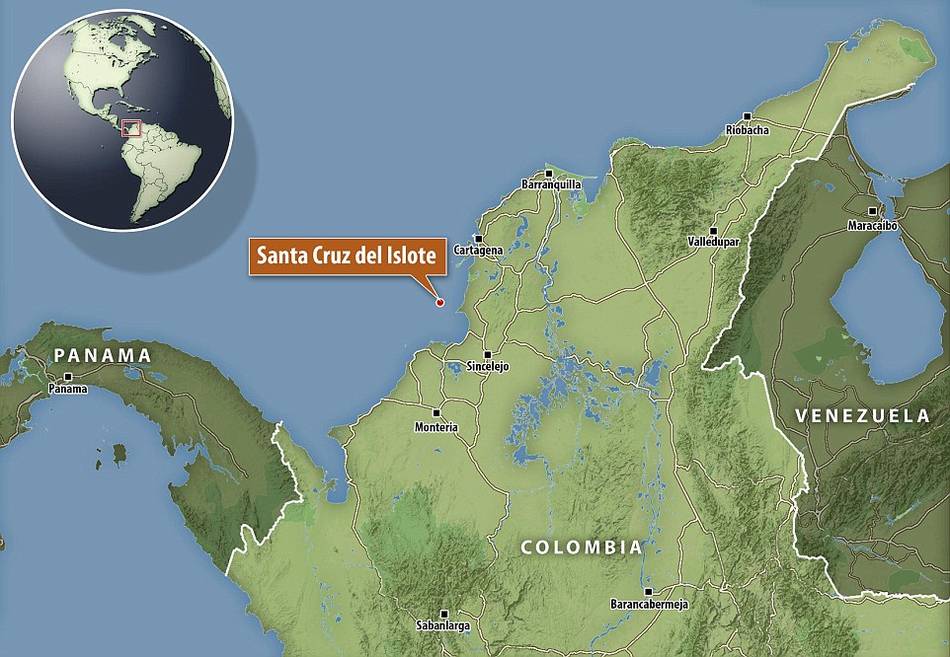 Santa Cruz del Islote, isla más repleta del mundo9