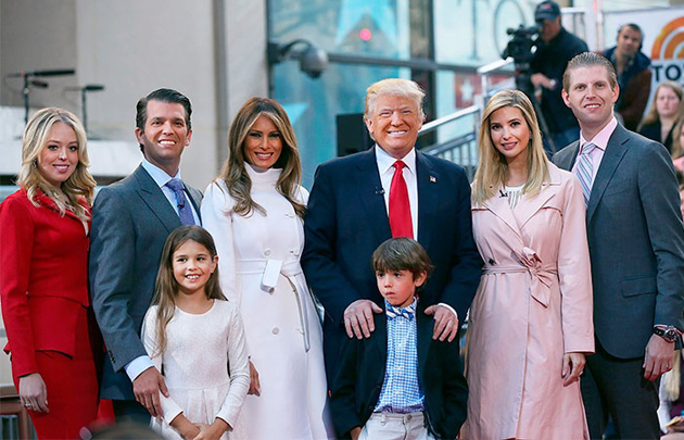El Servicio Secreto se ve desbordado por gran familia de Trump