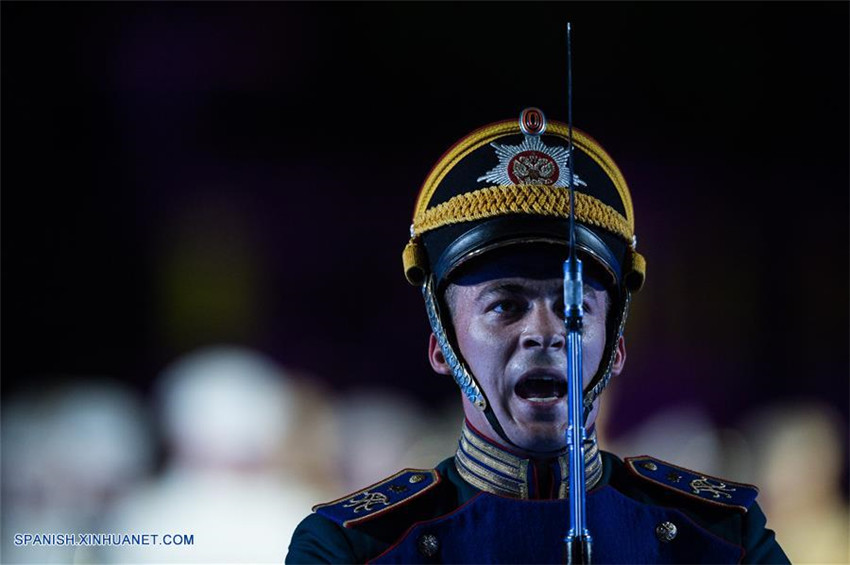 Rusia: Festival Internacional de Música Militar 'Spasskaya Tower' en Moscú