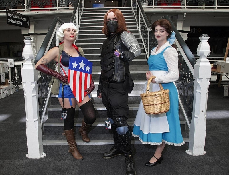 Singulares disfraces en el concurso anual de cosplay en el Reino Unido7
