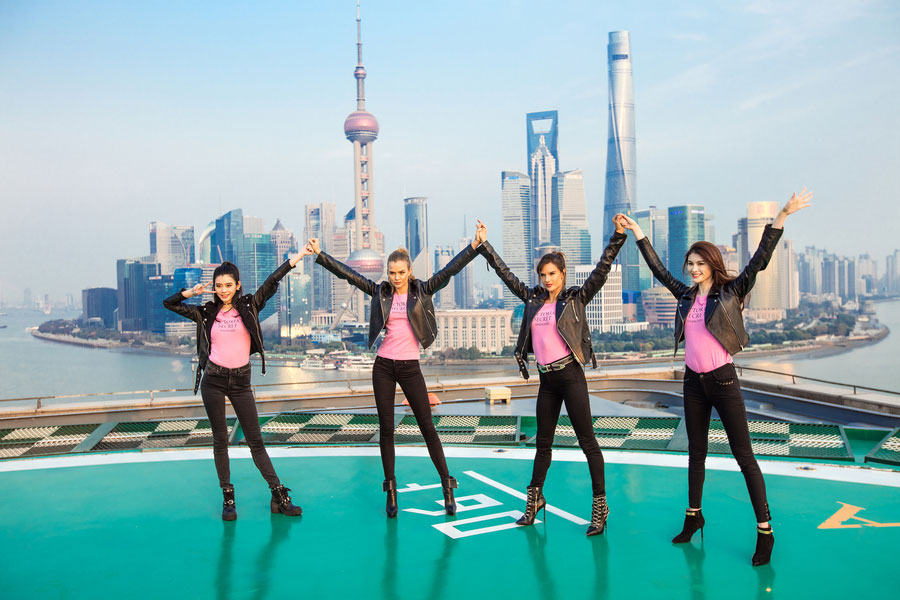 Ángeles chinos para el Desfile de Victoria's Secret en Shanghai 7