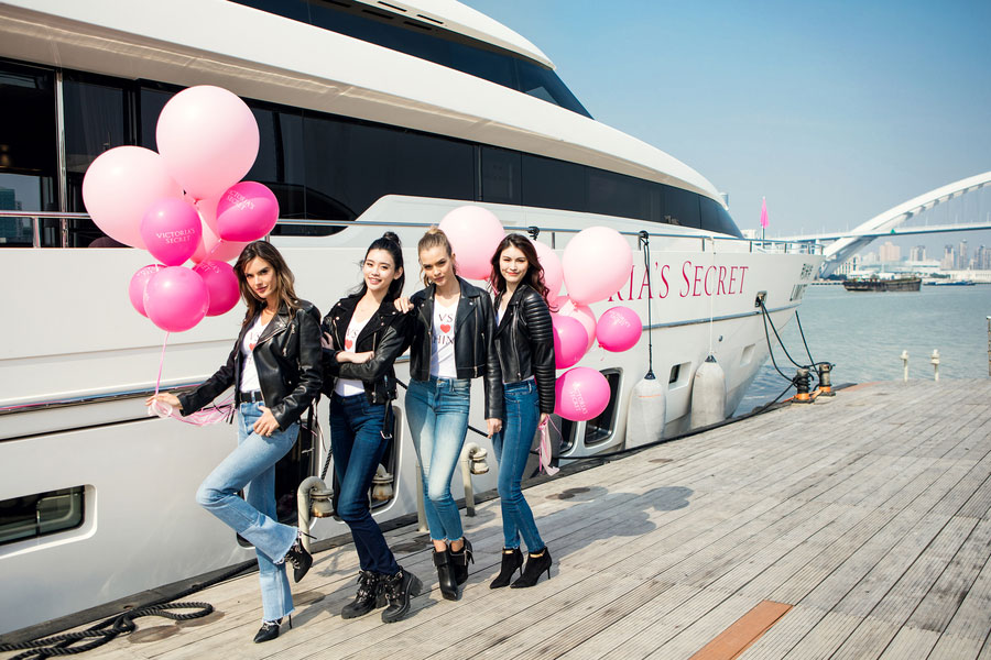 Ángeles chinos para el Desfile de Victoria's Secret en Shanghai 10