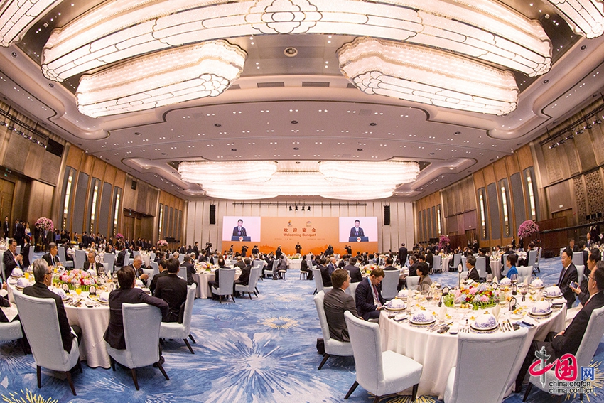Presidente chino ofrece banquete de bienvenida a los líderes que asisten a la IX Cumbre de BRICS 5