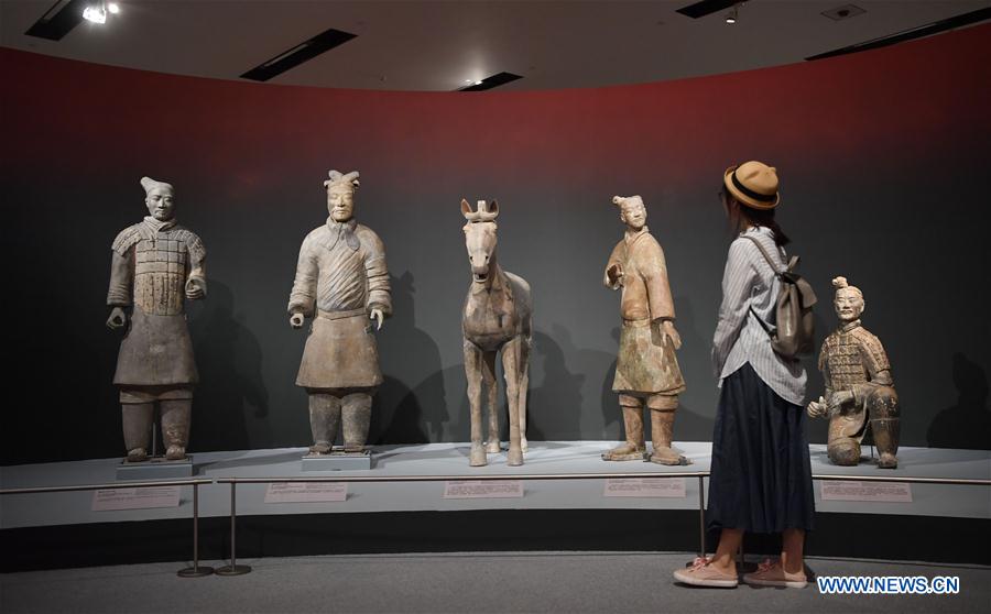 Muestra sobre la civilización en las dinastías Qin y Han en Beijng 2