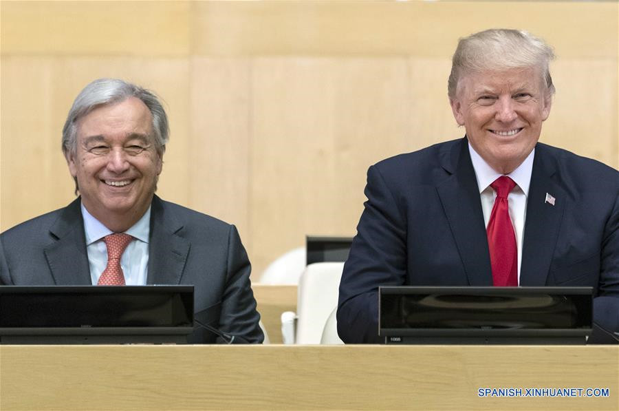 Guterres y Trump piden cambio en burocracia de ONU