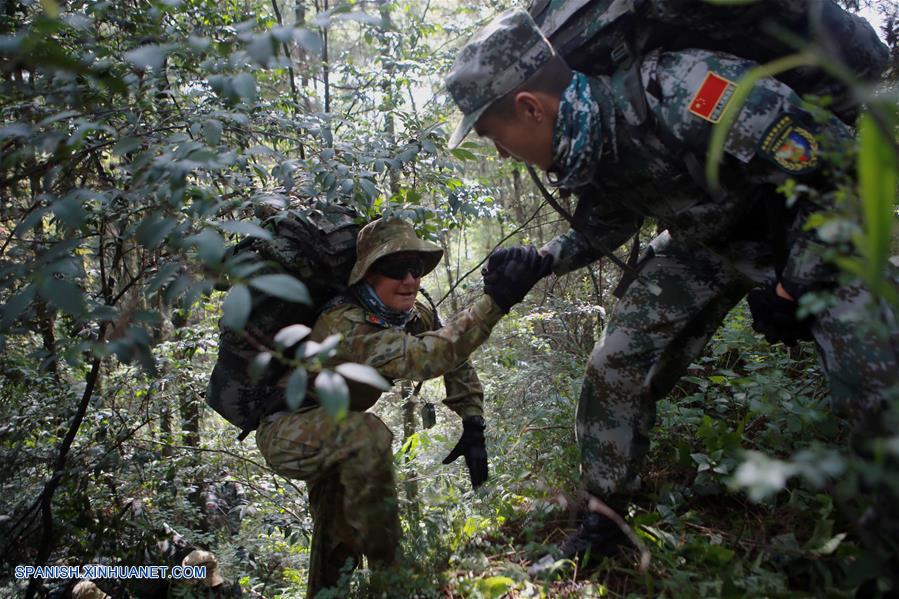 Ejércitos de China y Australia concluyen ejercicio conjunto de entrenamiento