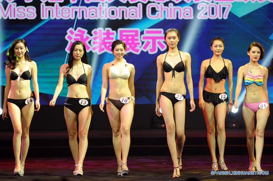 La final de Miss Internacional China 2017 en Beijing