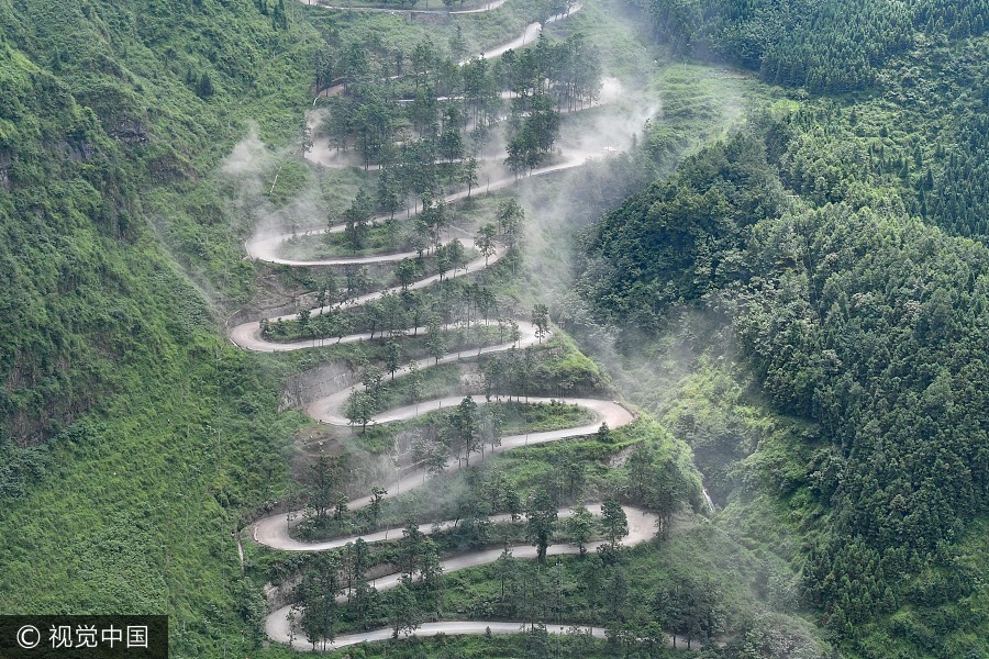Sorprendentes caminos en China 7
