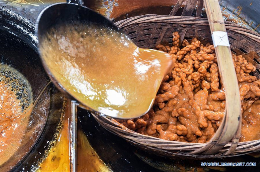 Torceduras de masa frita de Yiwu, Zhejiang