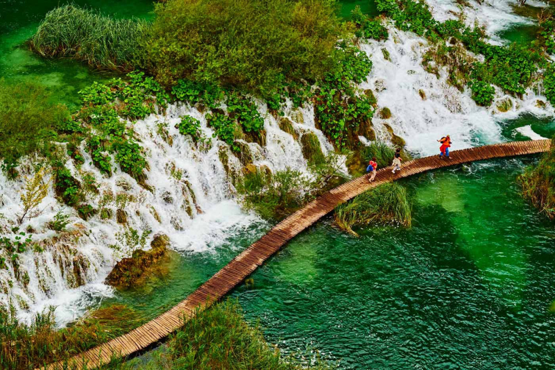 Paisajes increíbles de los parques naturales de Croacia