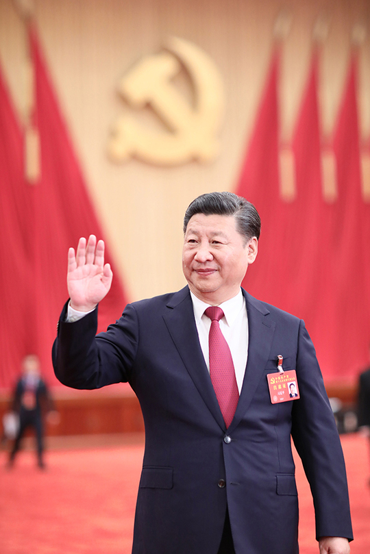 Xi se reúne con delegados de Congreso de PCCh.3