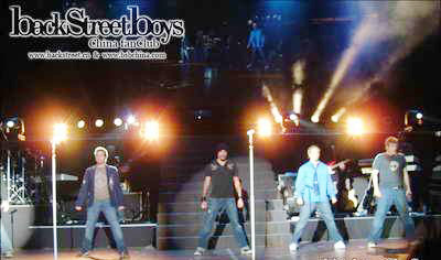 The Backstreet Boys played their first Hong Kong concert, 