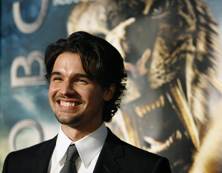 Cast member Steven Strait poses at the premiere of "10,000 B.C." at the Grauman