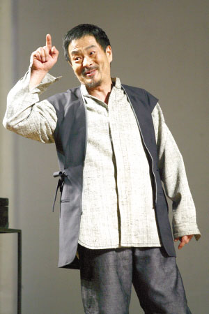 Cast member Pu Cunxin in a Chinese rendition of Henrik Ibsen