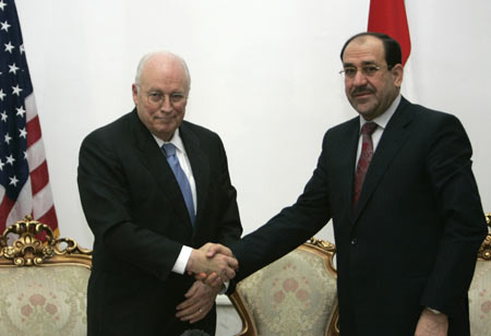 Visiting U.S. Vice President Dick Cheney on Monday said the United States has made a "successful endeavor" in Iraq on the eve of the fifth anniversary of the U.S.-led invasion. 