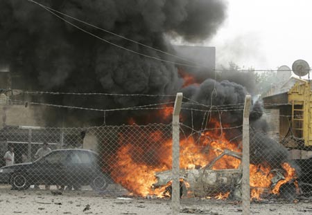 Powerful Shiite cleric Muqtada al-Sadr on Sunday asked his followers to put weapons aside after days of fierce clashes have pushed the nation to the brink of even larger bloodshed.