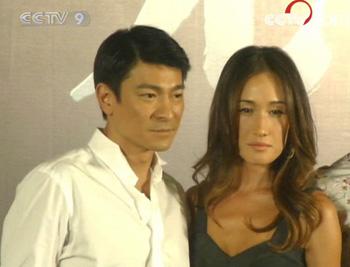 Andy Lau and Maggie Q