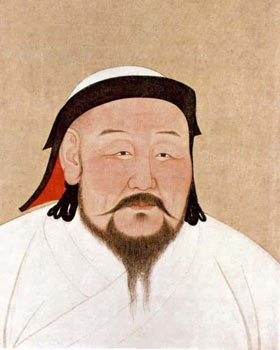 Kublai Khan (1215-1294). This founder of the Yuan Dynasty welcomed foreign trade. 