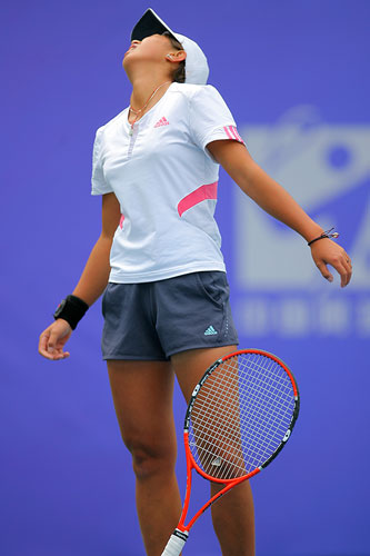 Photos: Chinese Liu Meng fails to make it to main draw