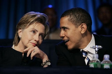 As Barack Obama basks in his historic accomplishment as the first black US presidential nominee, Hillary Clinton ends her groundbreaking effort as the first woman to go as far as she did in the quest for the White House.
