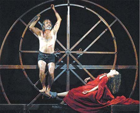 The Greek National Theater's performance of classic Greek tragedy Prometheus Bound is one of the highlights of the 2008 Meet in Beijing Arts Festival.