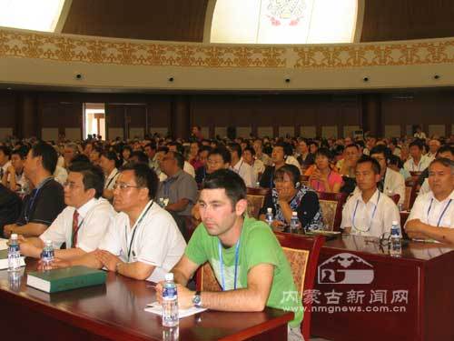 The 2008 International Grassland and Rangeland Congress in Hohhot, capital of north China's Inner Mongolia Autonomous Region, on June 29, 2008.