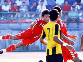 China beat Malaysia 4-0 in Olympic warm-up match