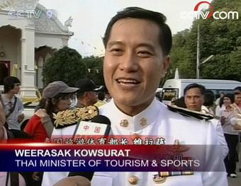 The Minister of Tourism and Sports has played down expectations, saying the Olympics is the highest class competition.(CCTV.com)