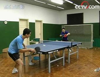 Brazil has the distinction of having the only South American men's table tennis team to qualify for Beijing. (CCTV.com)