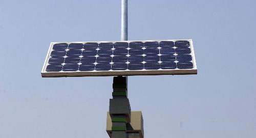 奥运场馆周边近9成路灯将实现太阳能发电（图）