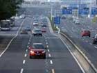 Fewer vehicles bring smooth traffic flow in Beijing