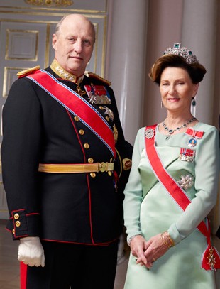 King Harald V and Queen Sonja of Norway