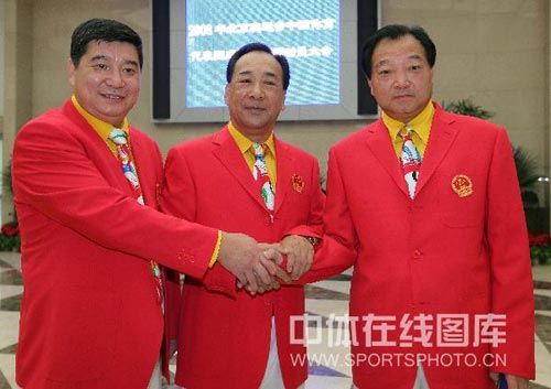 China today introduced a team of 1,099 athletes and officials for the Beijing Olympic Games.(Photo: www.sportsphoto.cn)